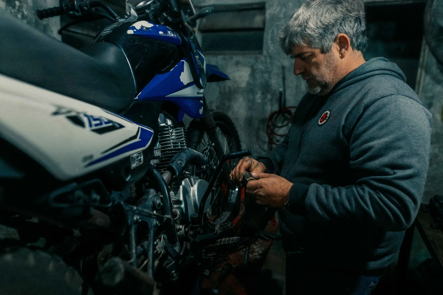 Motorcycle repair